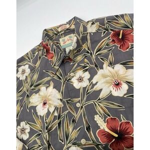 Vintage Reyn Spooner‎ M Aloha Hawaiian Floral Shirt Regency Cotton Lawn